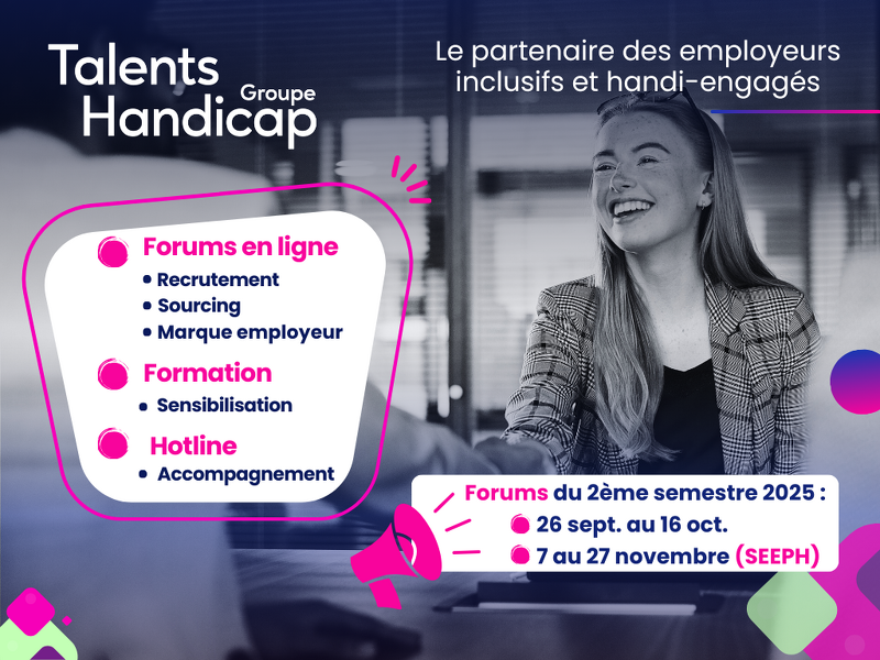 Illustration de Talents Handicap dynamise l&rsquo;inclusion gr&acirc;ce au digital et &agrave; l&rsquo;innovation