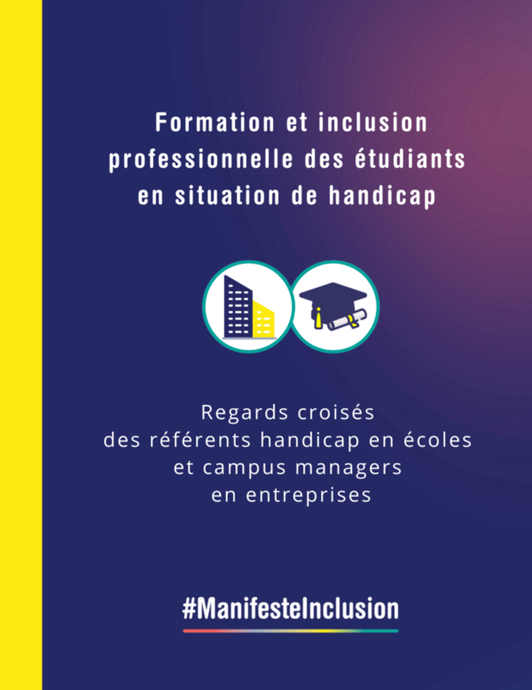 Visuel de la publication &Eacute;tude &laquo; Formation et inclusion professionnelle des &eacute;tudiants en situation de handicap &raquo;